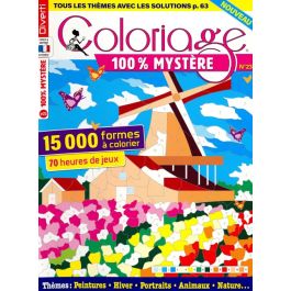 Abonnement magazine Coloriage 100% Mystère