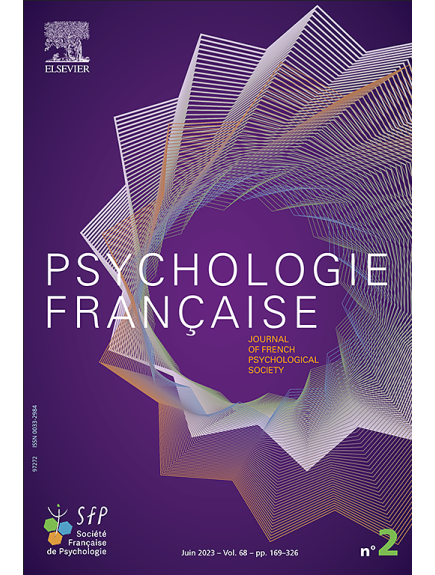 PSYCHOLOGIE FRANCAISE