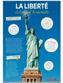 HISTOIRE JUNIOR 1 An 11 N° (Papier + Version Numérique) + 2 HS + EN CADEAU Un maxi poster pour tout savoir sur la Statue de la Liberté ! 