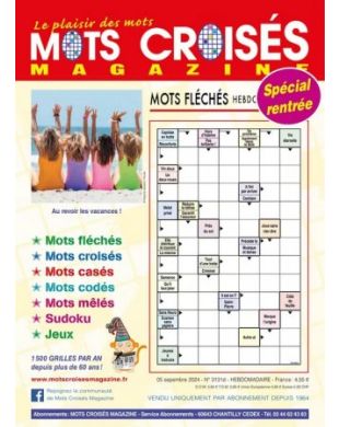 MOTS CROISES MAGAZINE