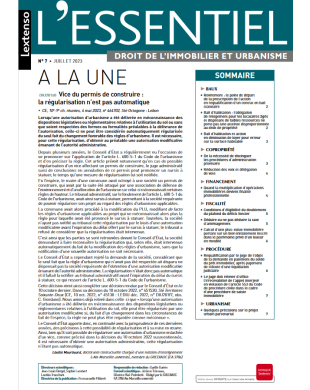 L'ESSENTIEL DROIT DE L'IMMOBILIER ET URBANISME