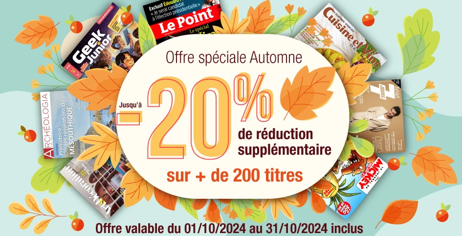 Offre Speciale Automne